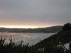 Utsikten fra Carmel-by-the-sea til Pebble Beach Golf Links