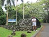 Inngangsparti til Ko`olau Golf Klubb Honolulu, Hawaii  (alle fotos C Jacobsen)